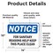 Signmission Safety Culture Sign, 14 in Width, Vinyl Decal, Rectangle OS-2PACK-NS-D-1014-L-15725 - alternate 4
